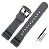 22mm Diving Rubber Strap for Seiko Watch SKX007 PROSPEX SRP777J1 No.5 Water Ghost Abalone Men Sport Silicone Watchband Bracelet