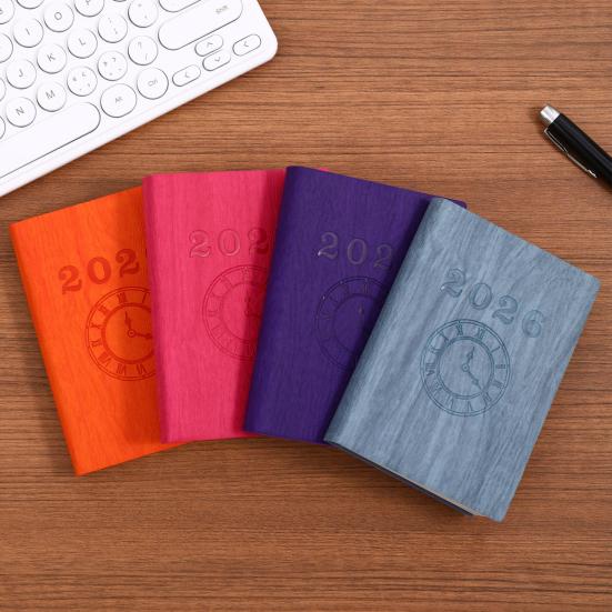 2026 Planner Efficiency Manual A6 Schedule Book Multifunctional English Planner Portable 365 Day Organizer Office Supplies Gifts