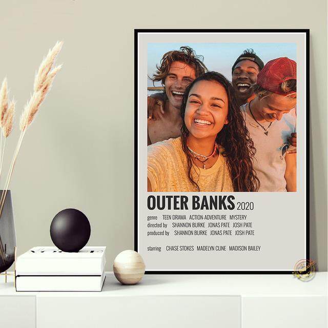 Modern Outer Banks Season 1 TV Play Poster Prints Canvas Art Wallpaper Pictures Interior Bar Paintings Home Decor Gift Frameless