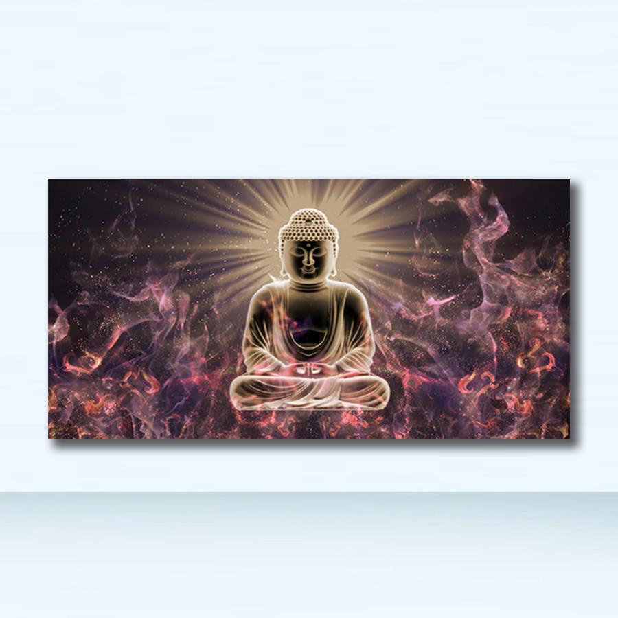 Религиозные и принты Куадрос, настенные художественные картины для гостиной, акварель, Господь Будда, абстрактная картина маслом на холсте