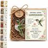 Glass Animal Gifts for Emotional Support Flat Acrylic Memorial Pocket Hug Keepsake, 11 Animal Styles for Comfort
