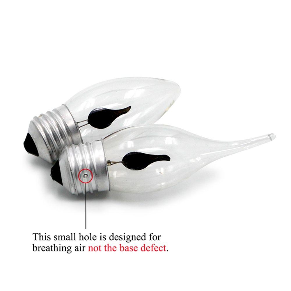 Свеча с эффектом пламени Хвост Энергосберегающий Ночник Светодиодная Лампа Свеча Свет Светильник-наконечник свечи