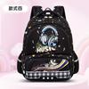 Kids School Backpack Ages 5-12 Large Capacity Multi-Compartment Cartoon Design Lightweight Ergonomic Shoulder Bag