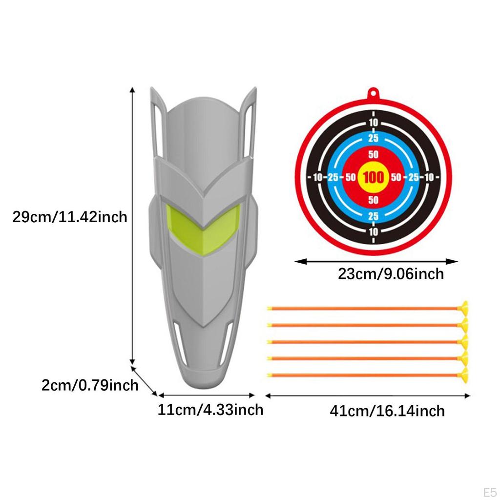 Детский игрушечный комплект из лука и стрел, спортивная игра на открытом воздухе для вечеринки, реквизит, подарок на день рождения