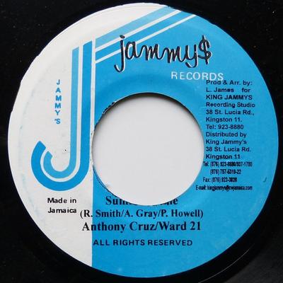 7-дюймовая пластинка ANTHONY CRUZ / WARD 21 - Summer Time НЕТ Jammy's Records 2002 Ямайка Регги, Ска и Даб Б/У