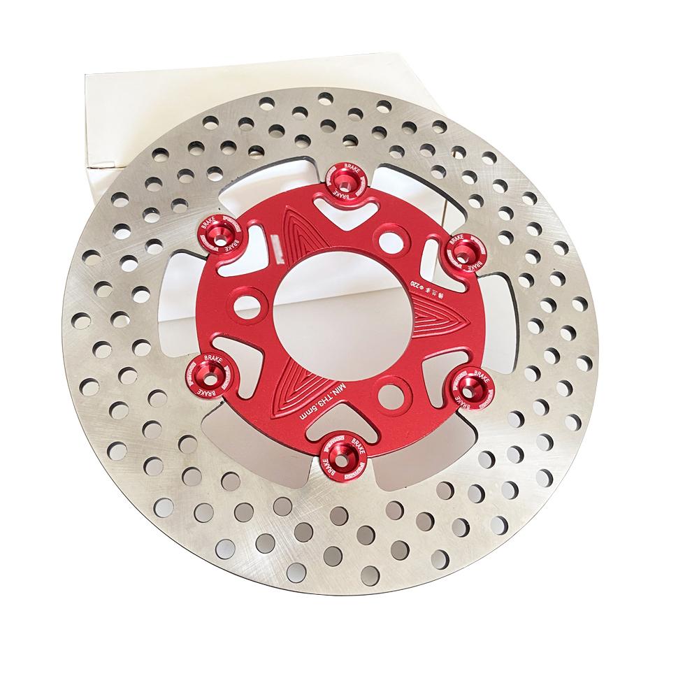 Motorcycle electric Scooter RPM CNC Brake Calipers 220mm Disc Brake Pump Adapter Bracket For modification Brake set
