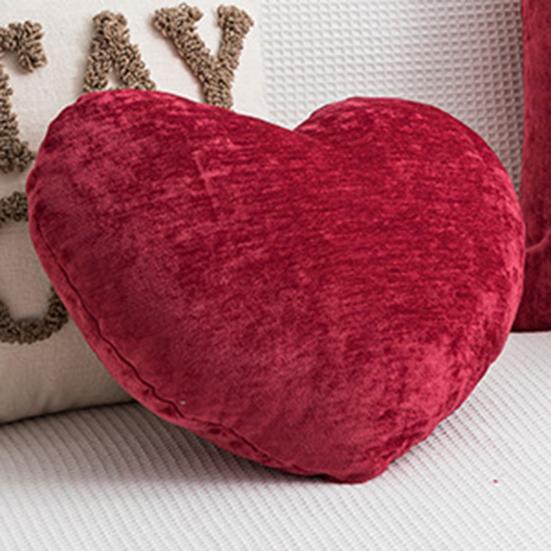 Рождественская подушка в форме сердца в форме леденца, яркий цвет, праздничная новогодняя вечеринка