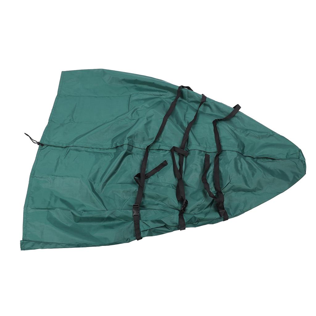 Сумка для хранения рождественской елки Многофункциональная Ветрозащитная Водонепроницаемая Солнцезащитная ткань 420D Для улицы Вертикальная Искусственная Елка Пыль