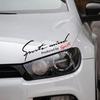 Reflective 'Sports Mind' Car Body & Headlight Eyebrow Sticker