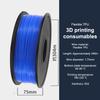 TPU Филамент для 3D-принтера 1,75 мм 1 кг DIY Пластиковый Филамент для печати Резиновый материал Для 3D-печати