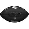 Wilson NFL Team Metallic Premiere Los Angeles Rams Ball, Unisex black American football ball