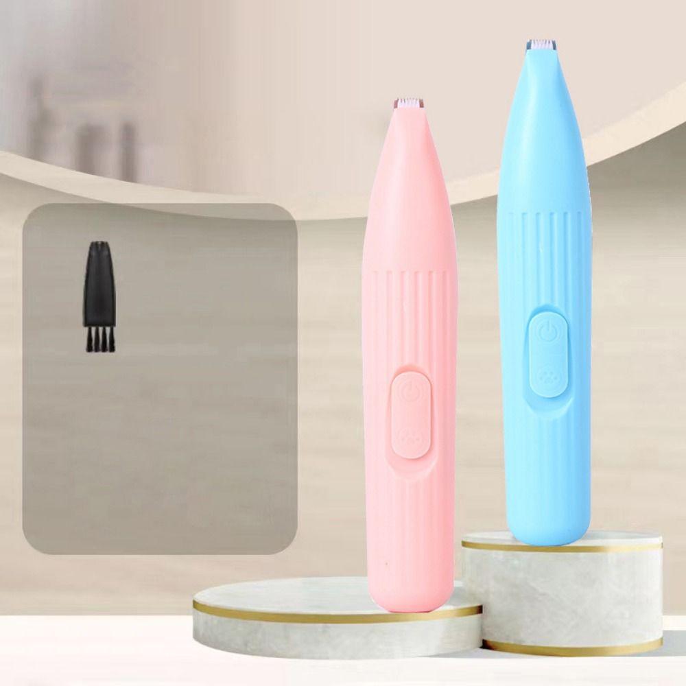 Светодиодные машинки для стрижки собак для груминга, беспроводной триммер для волос на лапах, безопасный триммер для кошачьих лап, глаза