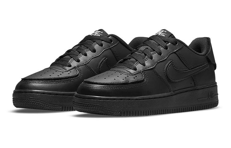 Nike Air Force 1/1 'Black Bright Crimson' GS DB1856-001