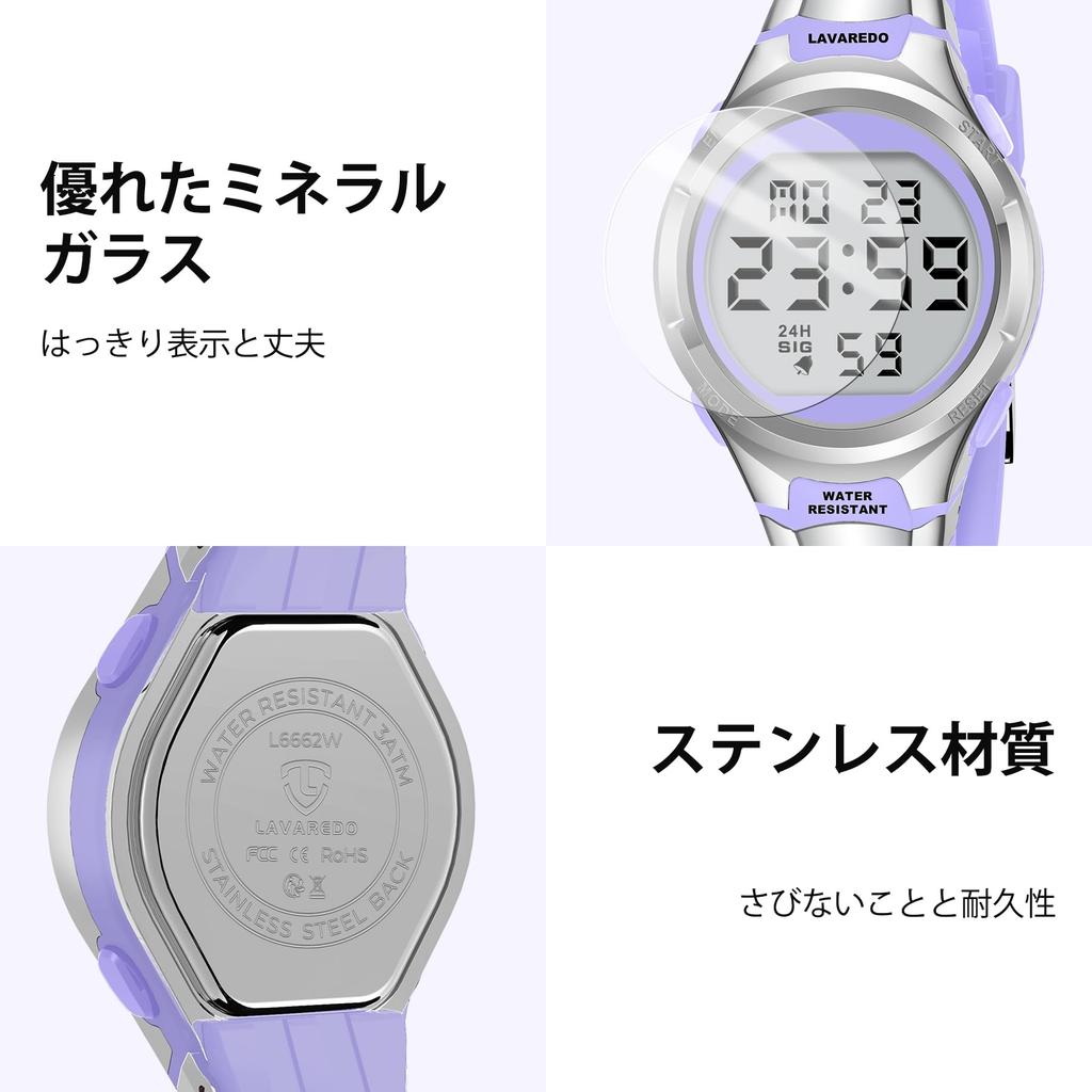 Цифровой спортивный день светодиодных водонепроницаемых простых инструкций по эксплуатации в комплекте женские часы, часы, многофункциональные, дата, неделя, будильник, дисплей, женские