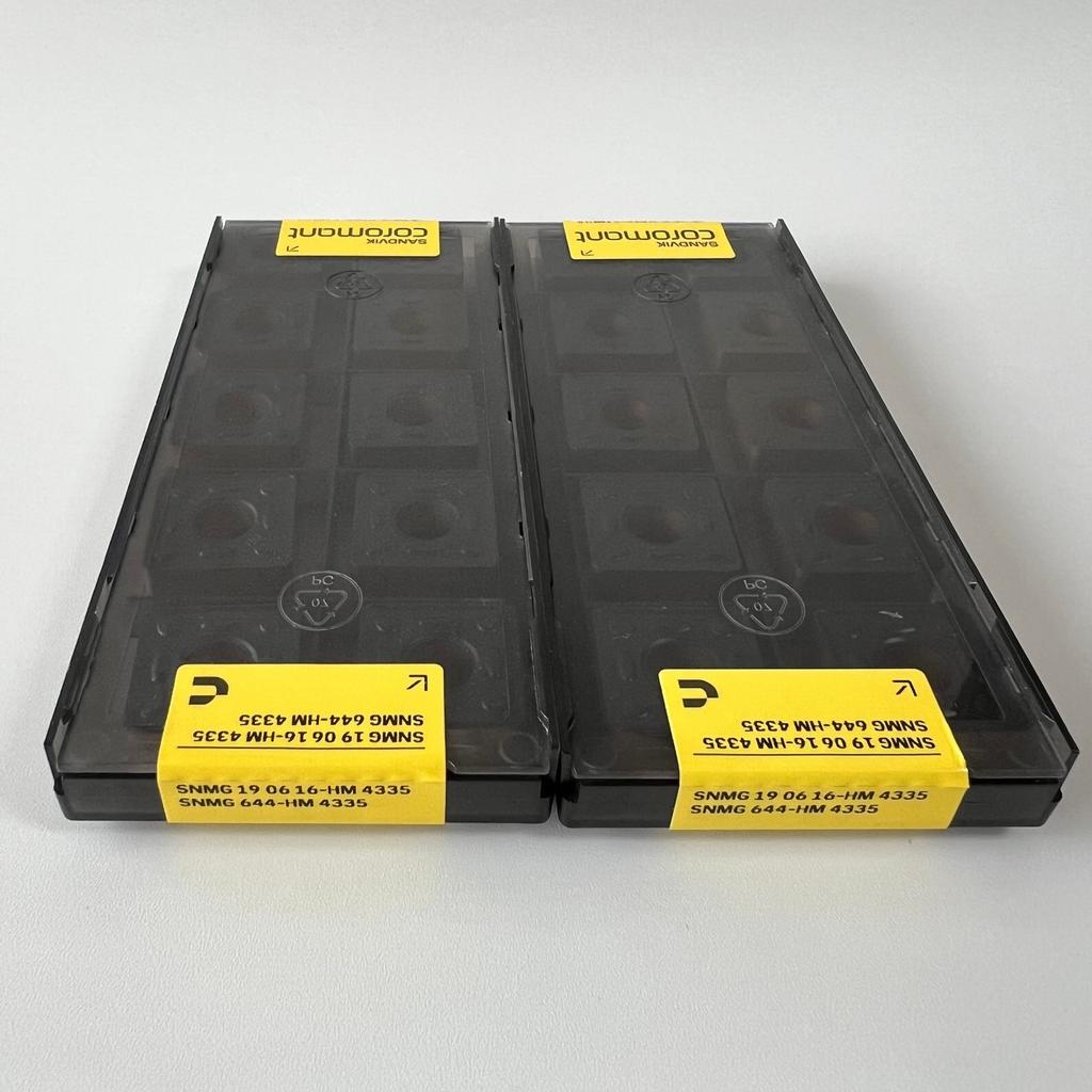 SANDVIK / SNMG190616-HM 4335 / Original hard alloy blade 10 Pcs