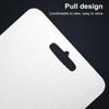 Stainless Steel Cutting Board Heavy Duty Chopping Board Non-Slip Design Easy To Clean Surface Scratch-Resistant Various Sizes Available Kitchen
