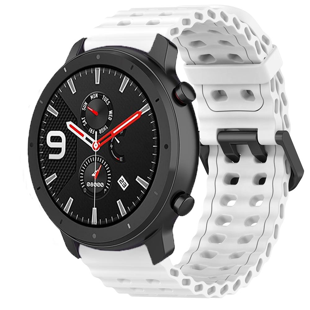 Силиконовый ремешок 22 мм для Amazfit GTR 47 мм/GTR 4 3 Pro/Balance 2 1/Bip 6 5/Stratos 2 3 Браслет для Huawei Watch GT6 5 4 46 мм Ремешок