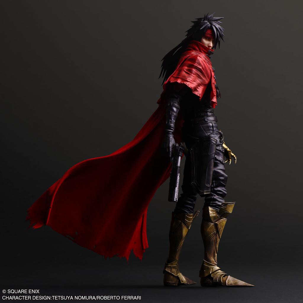 Final Fantasy VII Rebirth PLAY ARTS True Vincent Valentine PVC Painted Movable Figure