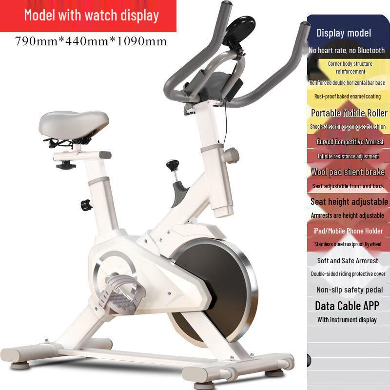 Bojue Ultra-Quiet Home Spin Bike