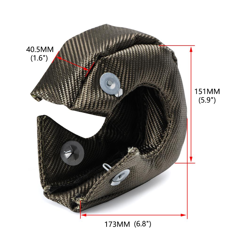 Автомобильное турбо зарядное устройство T2, теплозащитный чехол, одеяло, Защитная пленка для двигателя автомобиля для T25 T28 GT25 GT28 GT30 GT35, аксессуары