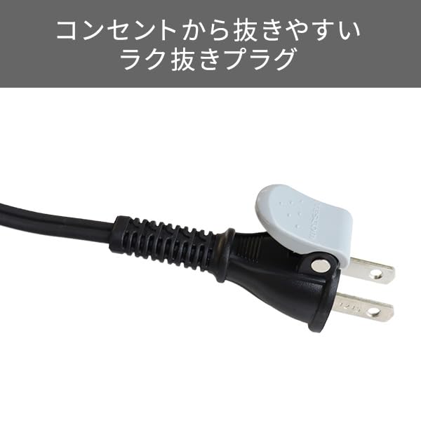 Tescom Hair Negative совместим с температурным автоматическим утюжком Rakuten Sesame Black Iron, ионизацией, функцией регулировки/блокировки/памяти, выключением, подключением, TB550A-K