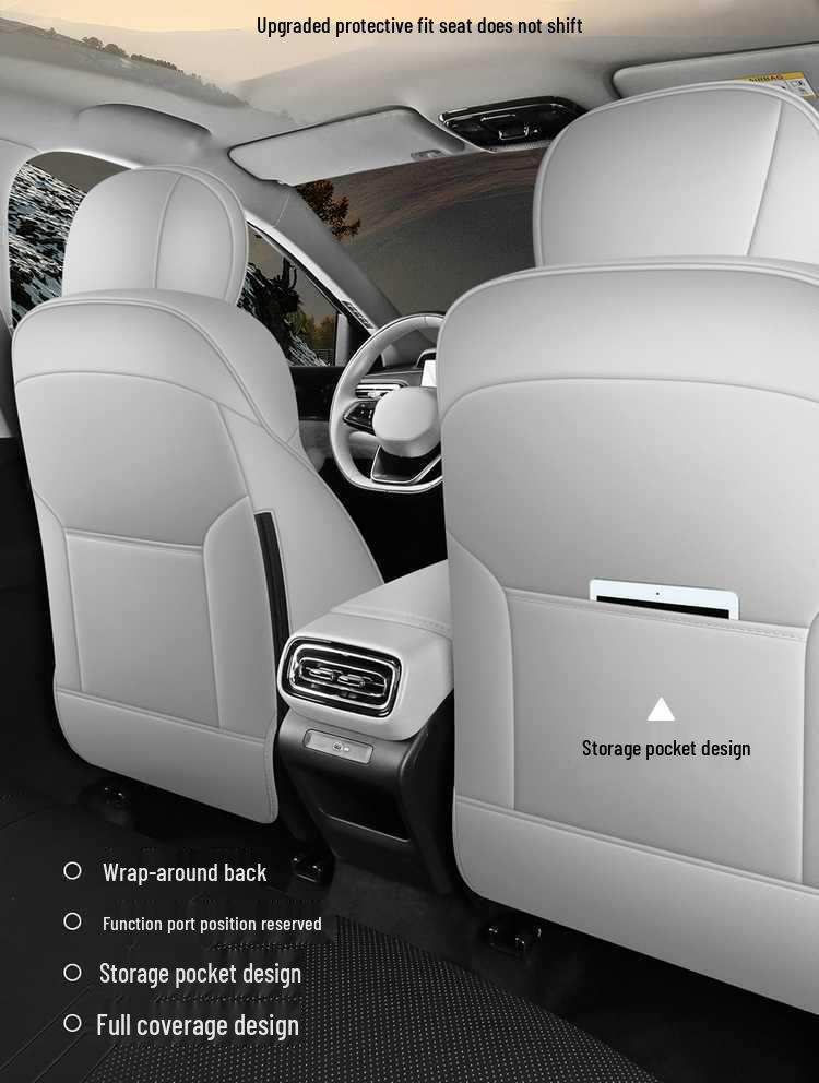 Роскошные всесезонные чехлы на сиденья для Geely Emgrand 2026: Полное покрытие, Индивидуальная посадка.
