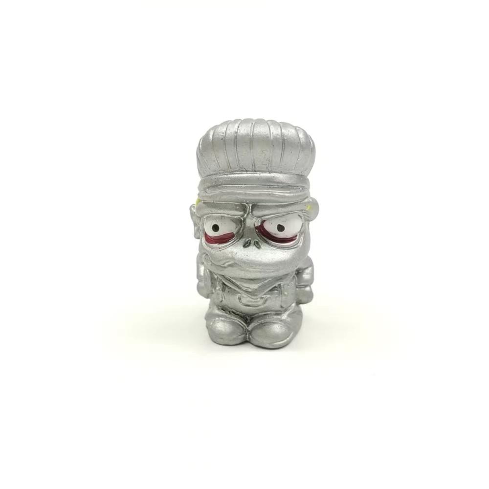 Original Zomlings ULTRA Rare GOLD Silver Superzings Styles PVC Action Figures Limited Collection Spanish Toy Boys Birthday Gift