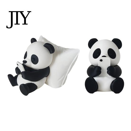 Unique Home Office Decor 3D Printed Panda Ornaments, Cute & Pillow Desktop Figurine, Stress Relief Sculpture Whimsical Collectibles for Decoration,