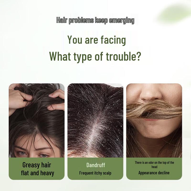 SUKGARDEN Oil Control Anti-Dandruff Olive Oil Shampoo