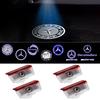 2Pcs Car Door Projector LED Laser Lights Welcome Lamp For Mercedes Benz AMG GL GLC GLE W166 GLS GLA X156 Class E200l E300L E450L