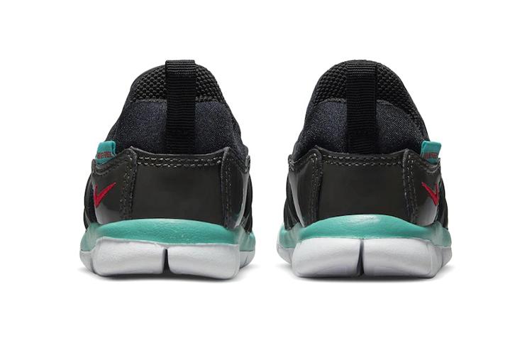 Nike Кроссовки Dynamo Free Caterpillar из синтетической кожи низкие для малышей Черно-синие для младенцев и малышей 343938-029