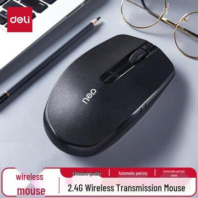 Deli Бесшумная 2.4G Беспроводная Мышь