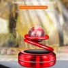 Car Aromatherapy Double Rings Rotary Suspension Rotating Air Freshener Dashboard Perfume Car Auto Diffuser Perfume Car Ornament