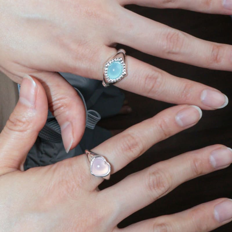 LOASI bubble oval ring