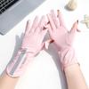 Женские солнцезащитные перчатки с защитой от ультрафиолета Ice Silk Летние перчатки для вождения Защита от солнца Перчатки для верховой езды на открытом воздухе