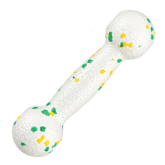 Interactive Pets Chew Toy Dumbbell Dog Toy Wear-resistant Rope Ball with Reflective Strips Dental Care Dog Toy