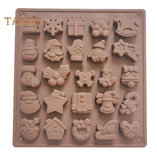 Форма для шоколада, пищевая выпечка, без запаха, прочная Рождественская елка, форма для десерта, торта, кухонный инструмент для кондитерских изделий для вечеринки