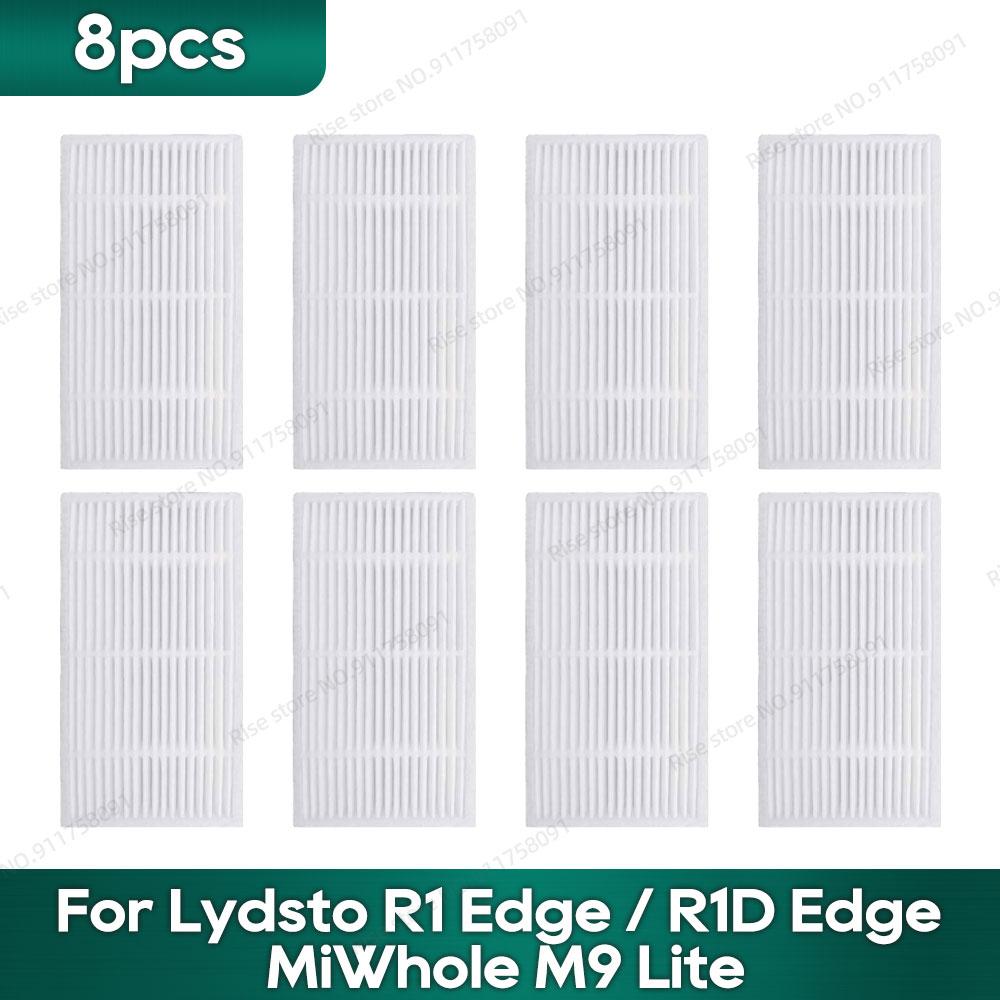 Совместим с Lydsto R1 Edge / R1D Edge, MiWhole M9 Lite, (Roidmi Eve Rook / Eve Rook S) Аксессуары Hepa Фильтр Швабра Боковая Щетка