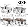 Leak-proof Divides Food Container Food Grade Lunch Container Durable Food Storage Crisper  Outdoor