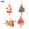 Christmas Angel Ornaments Christmas Tree Decorations Iron Painted Angel