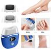 2 In 1 Electric Nail Clipper Foot Grinder Automatic Nail Trimmer Pedicure Polishing Nail Cut Foot File Dead Skin Callus Remover