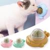 Healthy Teeth Cleaning Pet Stuff Cat Toys Self-Adhesive Catnip Balls Rotatable Cat Mint