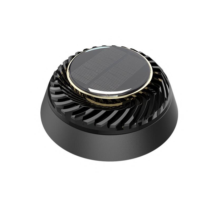 Вращающийся солнечный автомобильный освежитель воздуха - Долговечный дезодорирующий аксессуар