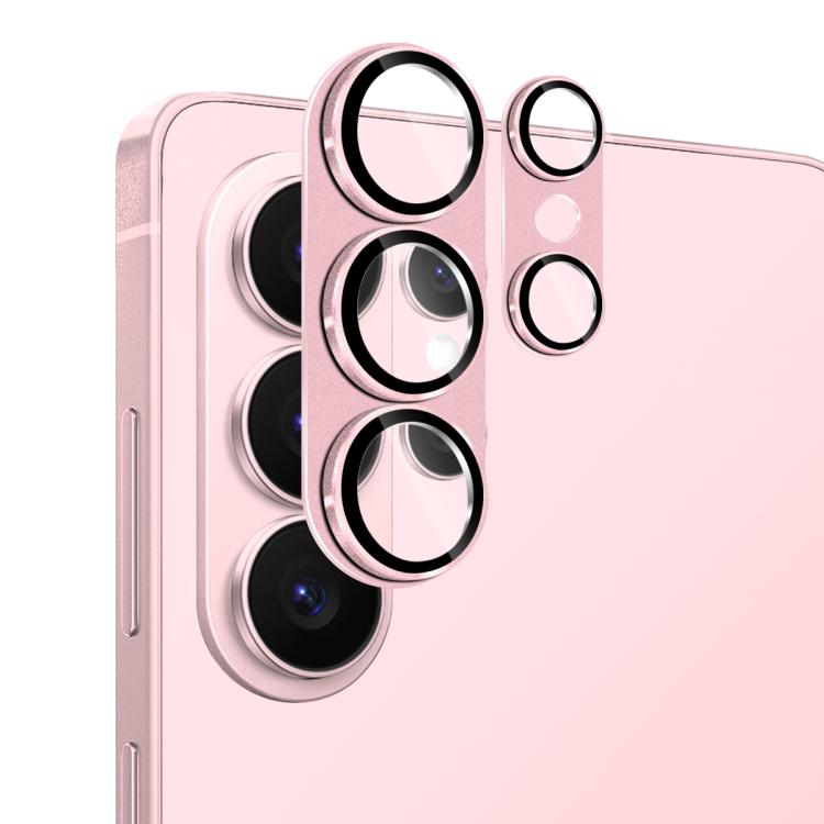 Anti-reflection Aluminium Alloy Camera Lens Tempered Glass Protector For Samsung Galaxy S26 5G, HD Scratch Resistant Lens Film