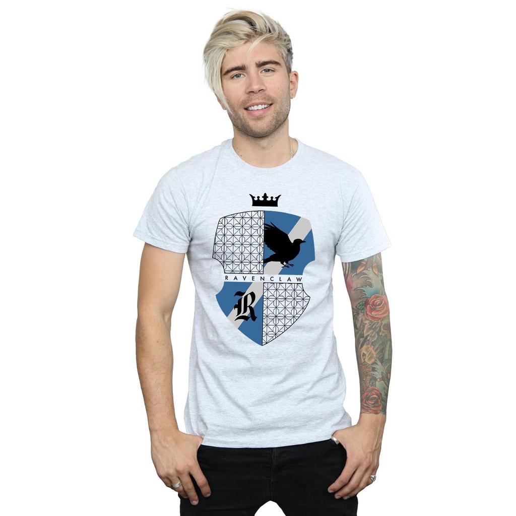 Harry Potter Mens Ravenclaw Shield T-Shirt