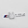 BBJZ9 3D ABS Car Letters M Logo Sticker Rear Trunk Emblem Badge Gloss black For BMW M340i M340d M530i M440i M630i M550d M850i M760Li
