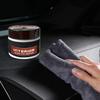 Car Plastic Restorer Crystal Clear Auto Interior Leather & Panel Renewal Wax Coating Agent Back To Black Gloss Car Wax Polish