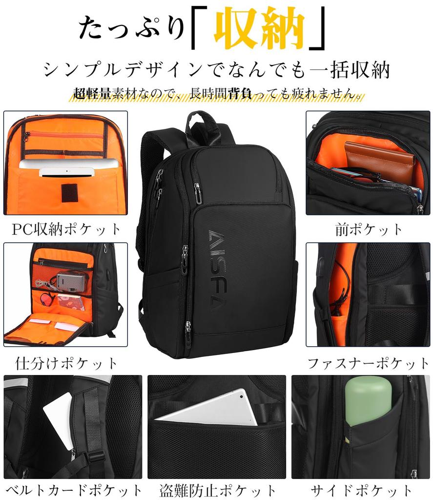 Backpack Business Backpack for Men For Modern Business Backpack Sleeveless Rucksack Large Capacity Disaster Business Waterproof PC High School Lunch