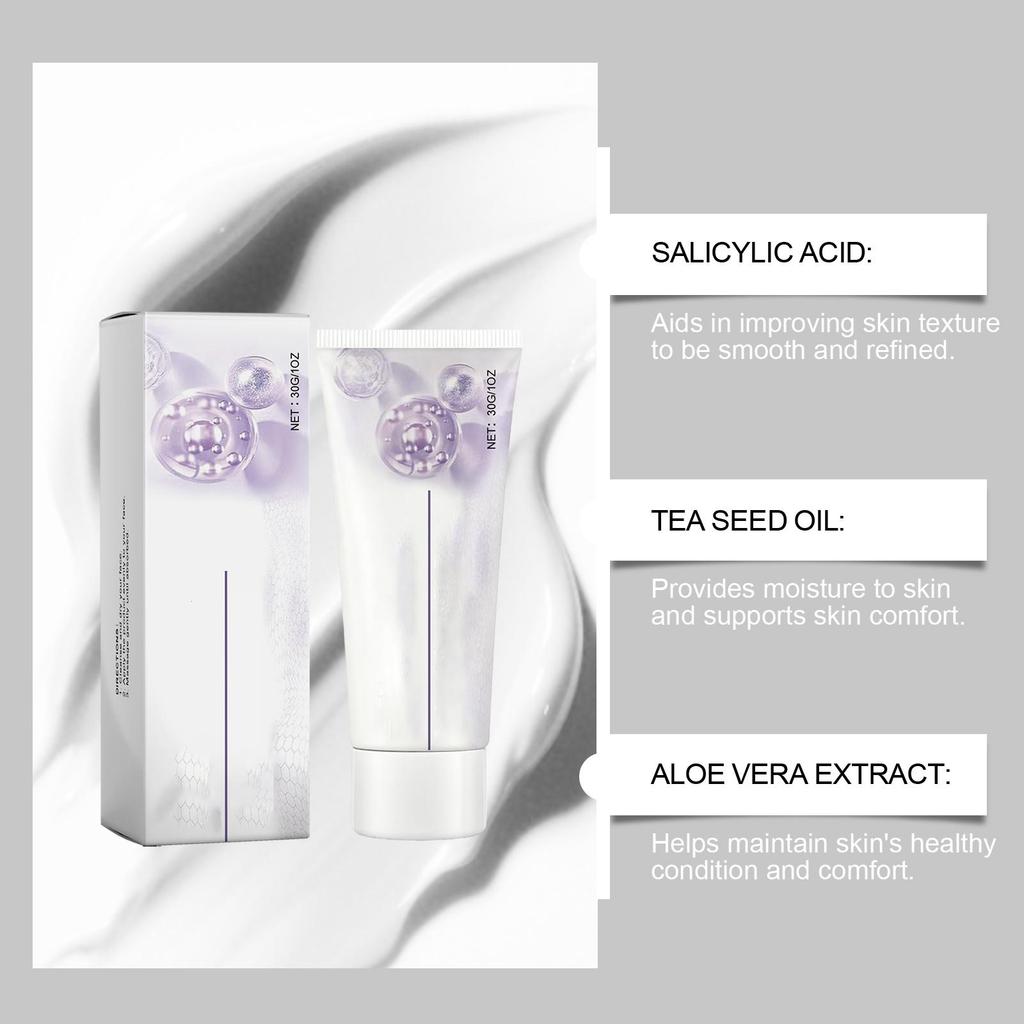 Gentle skin-friendly moisturizing cream, facial basic moisturizing care cream, soft and smooth face, daily skin care lotion 30g