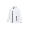 Essentials Woven Newblock Casual Breathable Hooded Jacket Men Outerwear White H40233